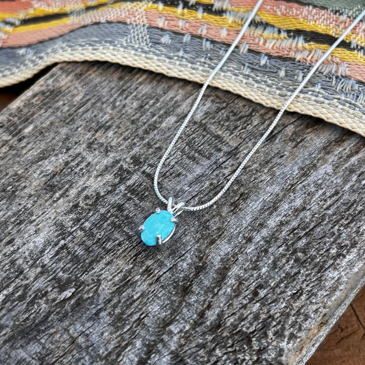 Leadville Turquoise Pendant