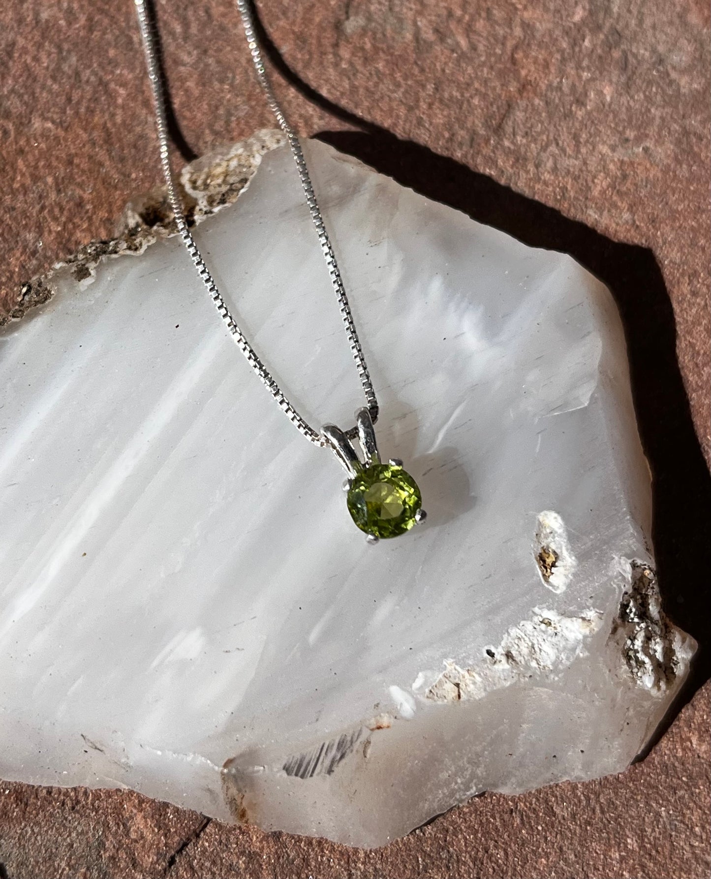 Peridot Necklace