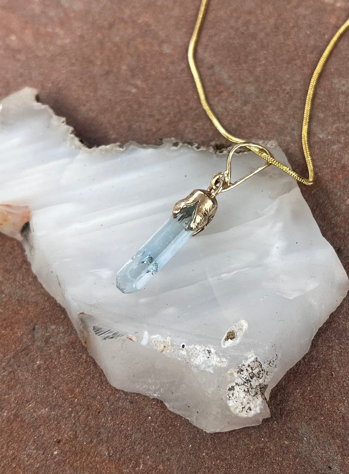 Aquamarine Necklace