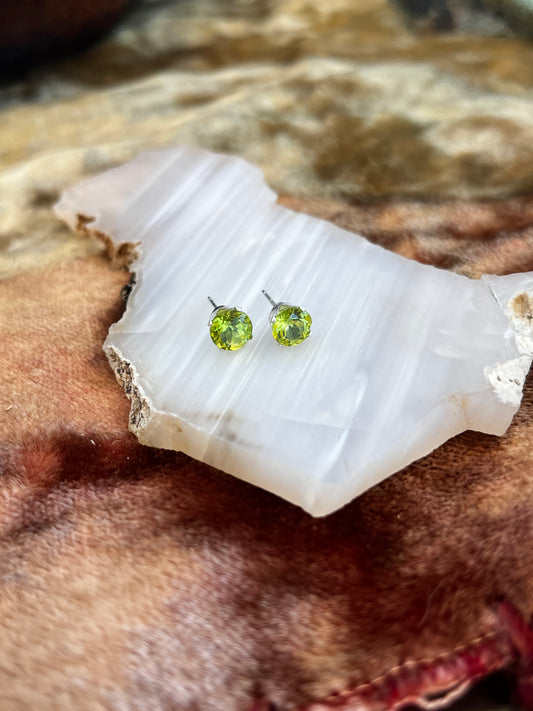 Peridot Earrings