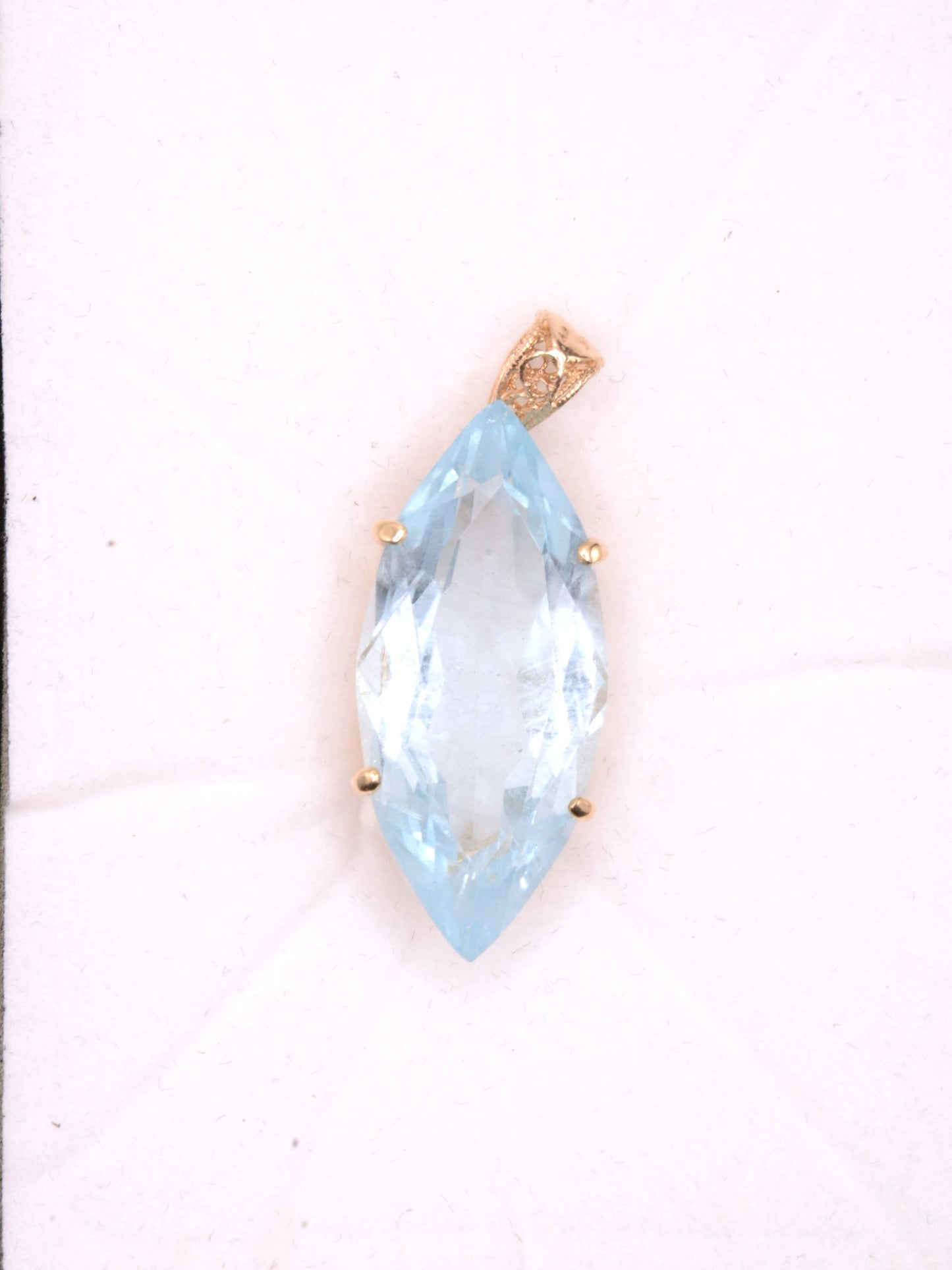 Mount Antero Aquamarine Pendant