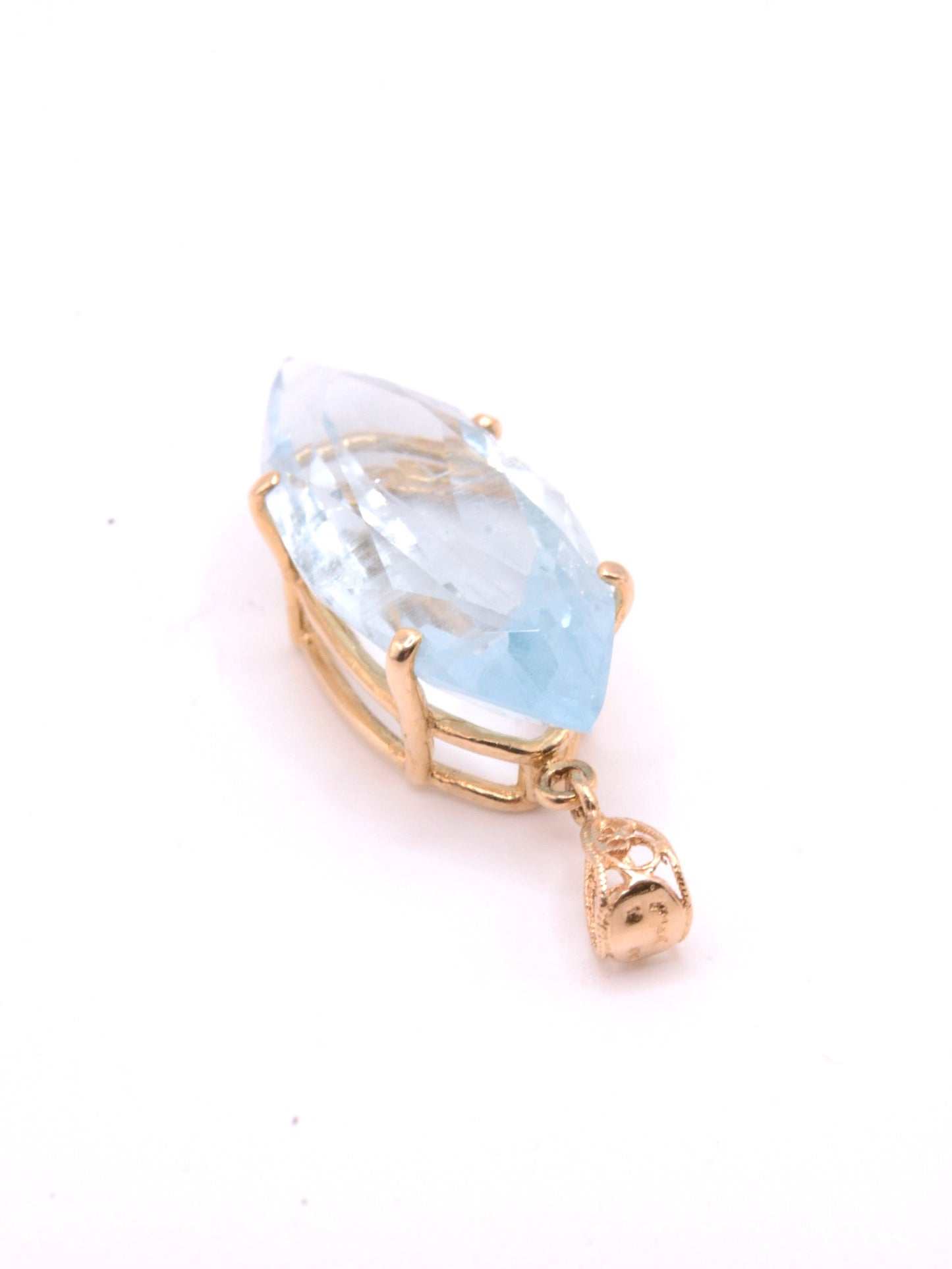 Mount Antero Aquamarine Pendant