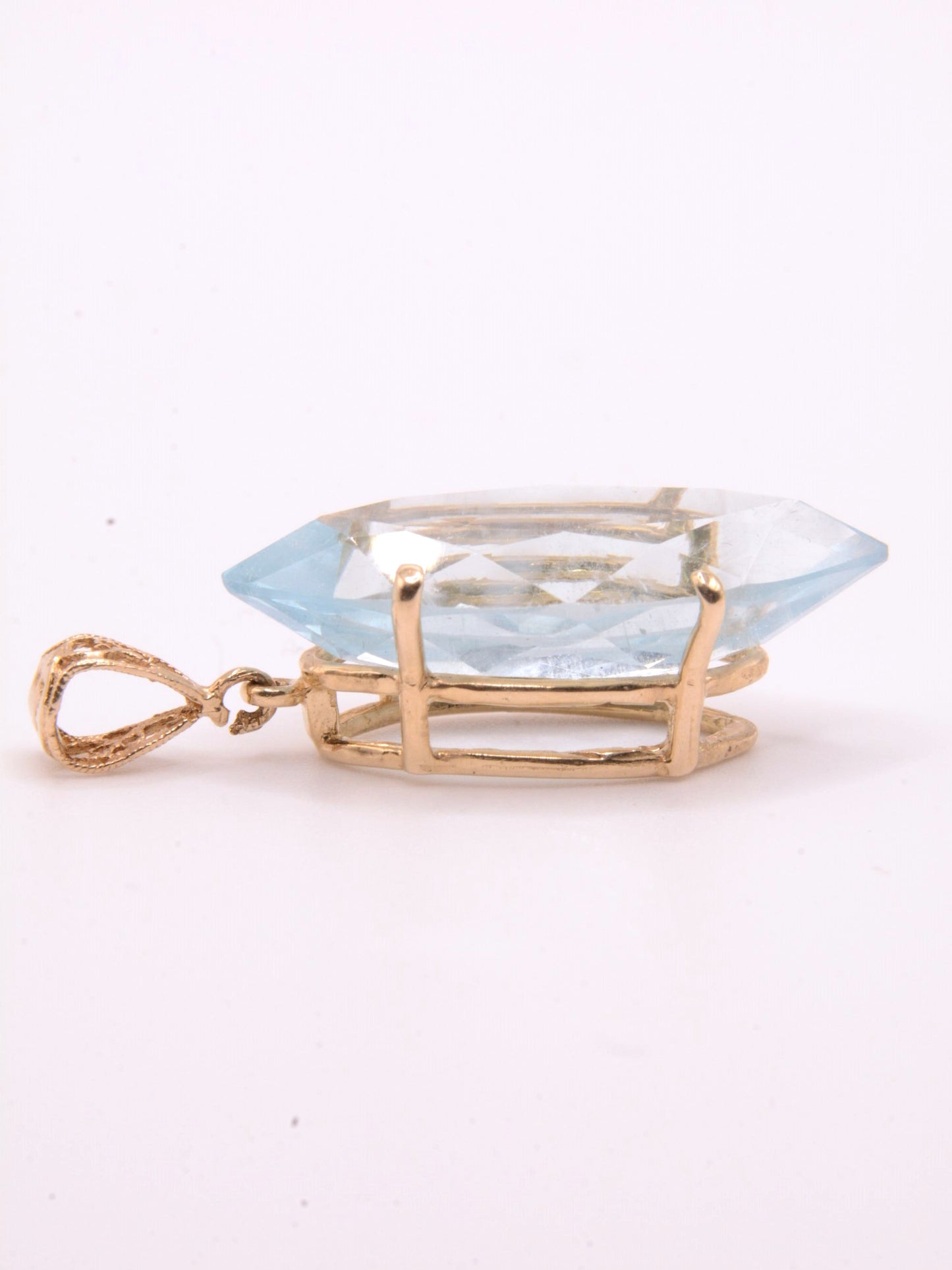 Mount Antero Aquamarine Pendant