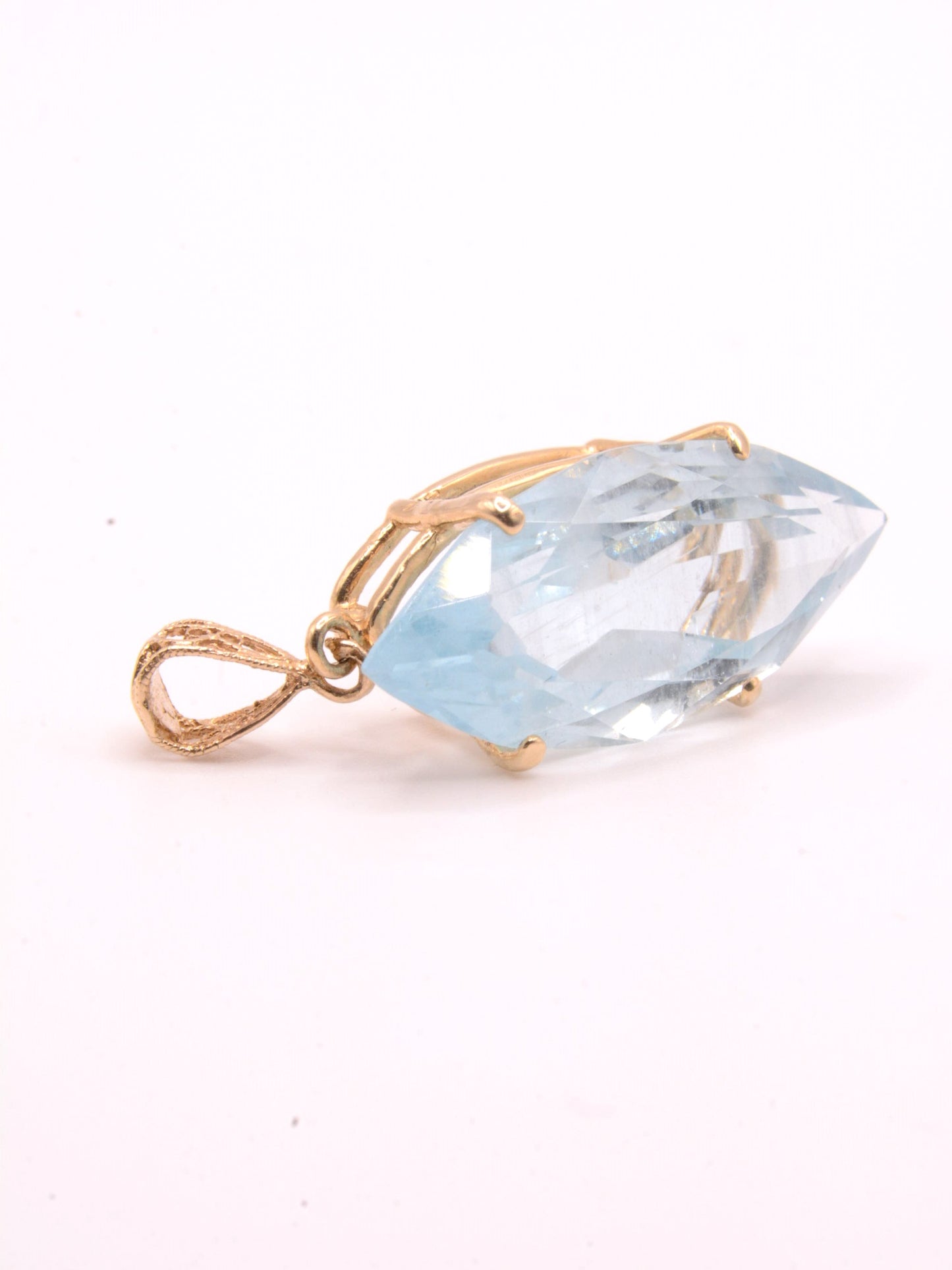 Mount Antero Aquamarine Pendant