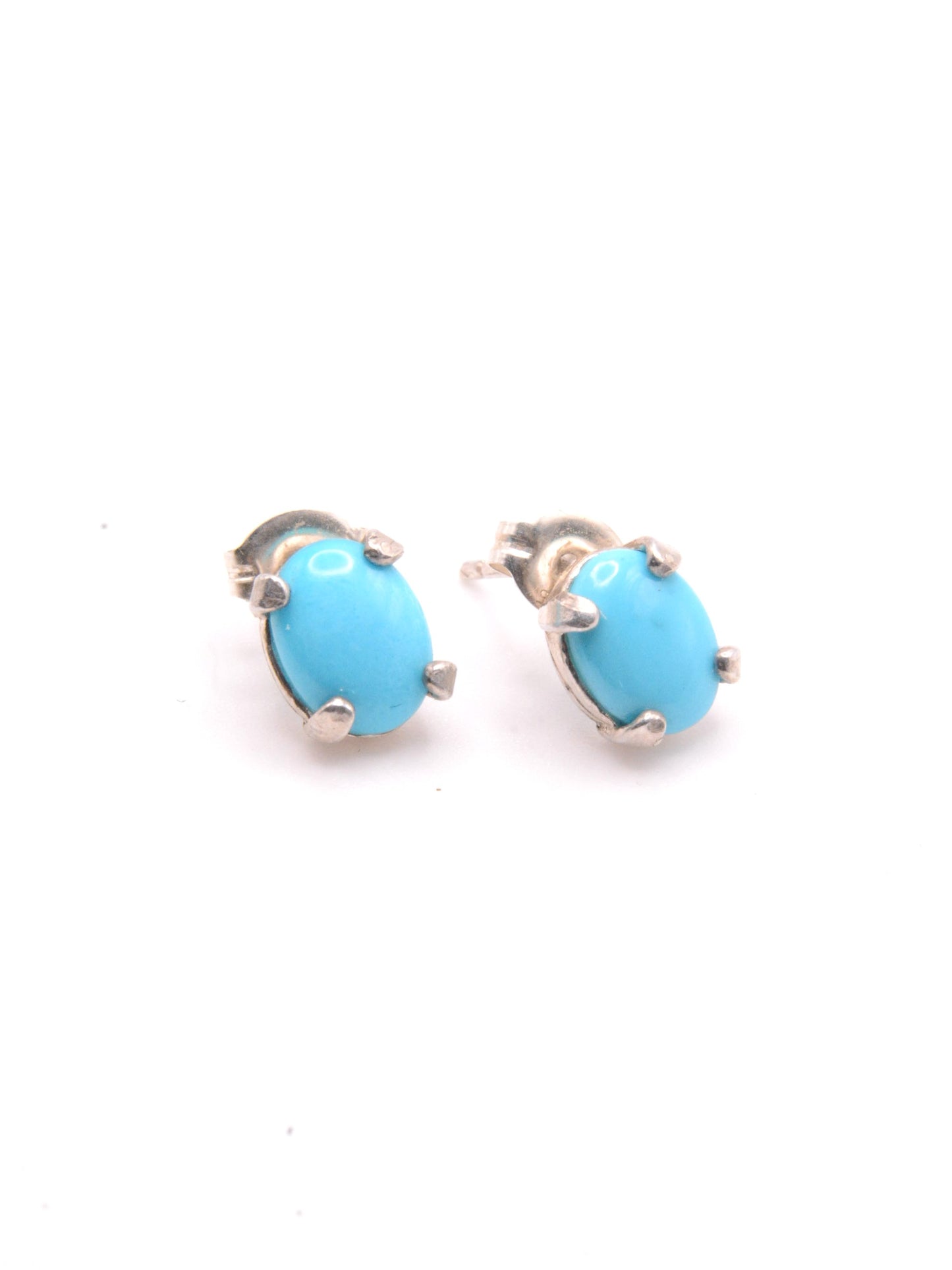 Sleeping Beauty turquoise earrings