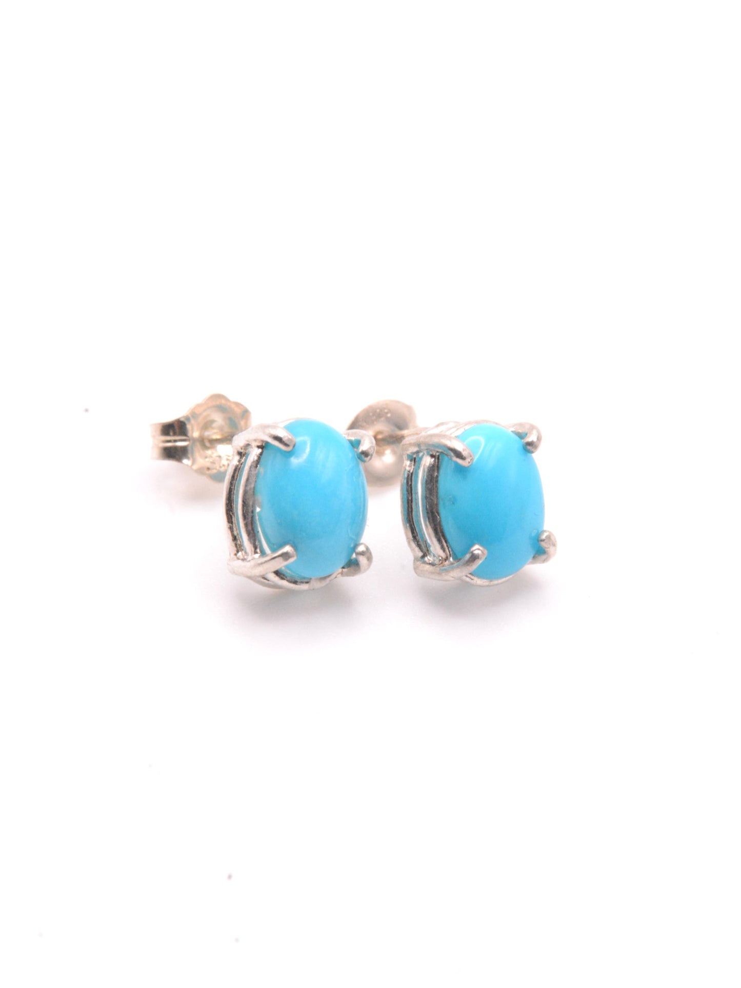 Sleeping Beauty turquoise earrings